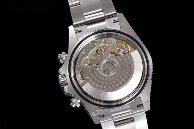 Rolextop-tier watch men's white dialsteel bracelet new universe chronograph Daytona gypsophila 40 series mechanical watch movement picture