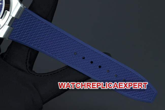 8F factory Vacheron Constantintop-tier watch Across the World series men's blue dial nylon strap mechanical leather strap picture