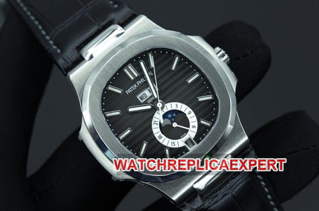 GR factory Patek Philippetop-tier watch Nautilus annual calendar watch 5726 series automatic movement front view