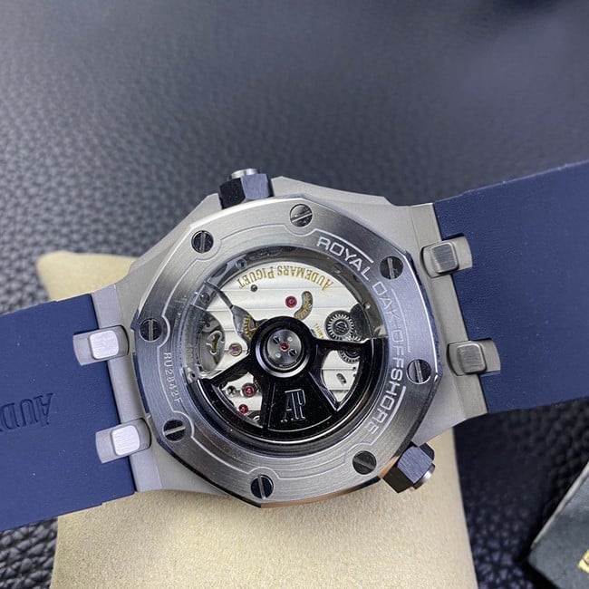 BF factory Audemars Piguet top automatic mechanical men's blue plate blue rubber band new watch movement figure
