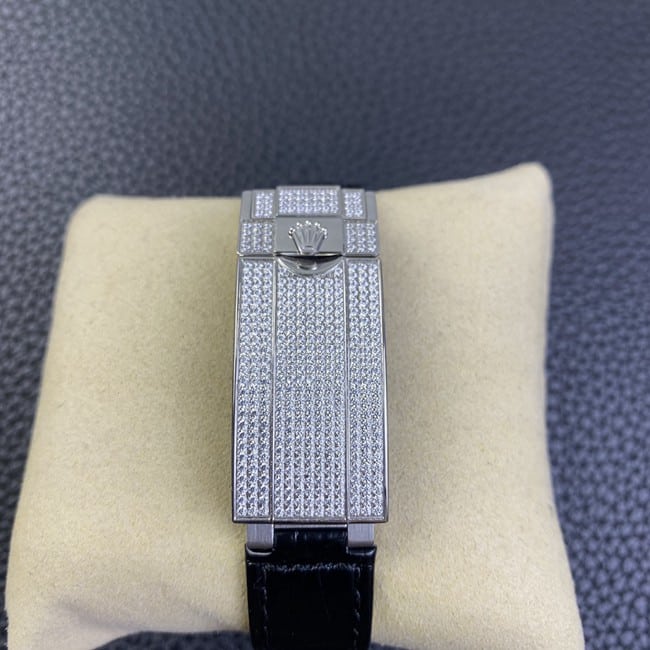 top-tier replicaRolex men's watch black dial black belt full automatic movementSubmarinerclasp picture