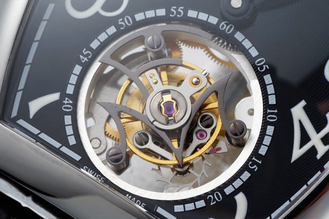 ABF factory top-tier Frank Muller high-quality watch men's black dial black belt leather strap manual mechanical tourbillonmovement picture