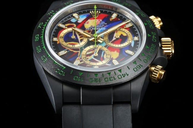 TW factory top-tier replicaRolex men's watch fully automatic movement men's gold plate rubber strapdetail shots