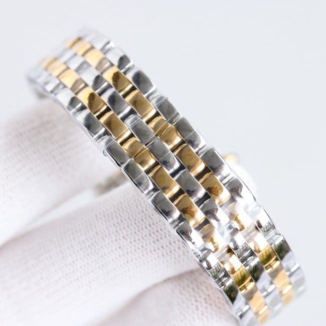 top-tier replicaCartier watch cheetah series women's white dial gold belt quartzclasp picture