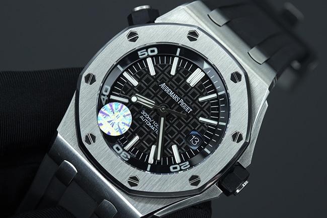 How is the quality of Audemars PiguetRoyal Oak15710ST.OO.A002CA.01? JF factory top-tier real shot analysis front view