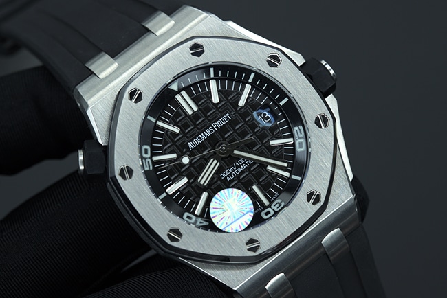 How is the quality of Audemars PiguetRoyal Oak15710ST.OO.A002CA.01? JF factory top-tier real shot analysis front view