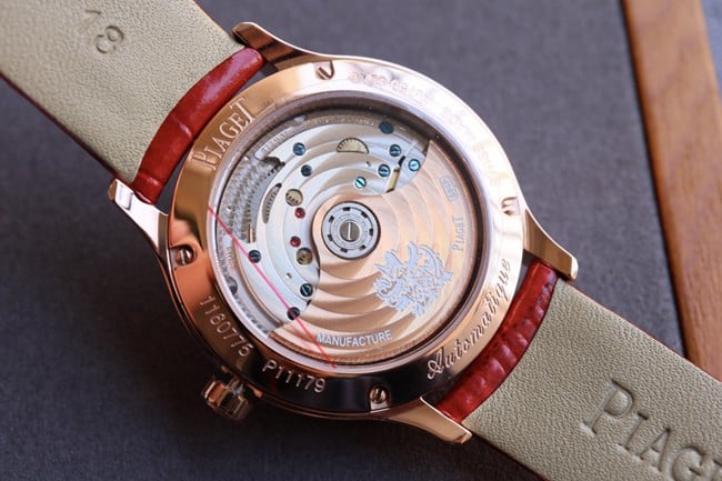 Top-tier red complex function ladies watch Piaget Limelight Stella series movement picture
