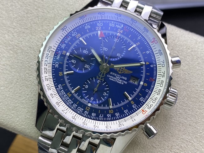 top-tierBreitlingreplica watch aviation chronographGMT series front view