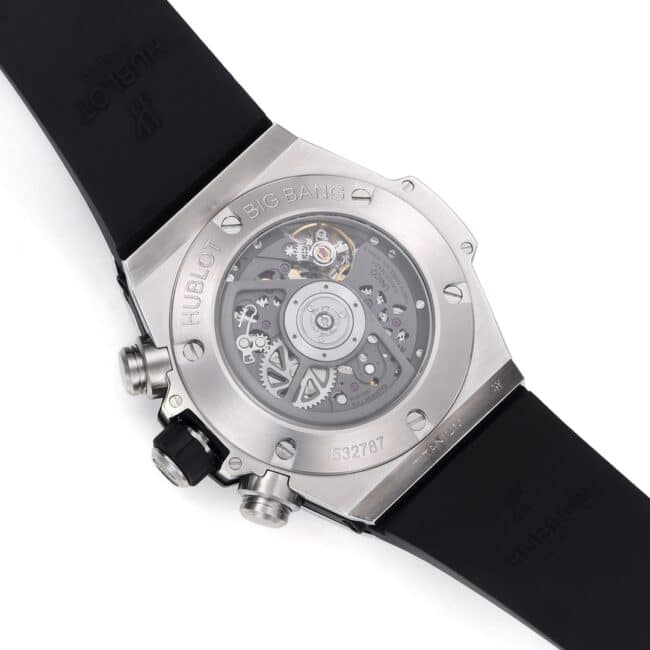 top-tierHublot watch BIG BANG Big Bang series silver watch movement picture