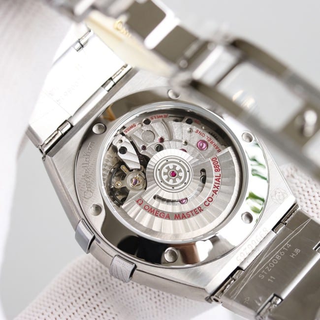top-tier replicaOmega fifth generation constellation series men's watch movement picture