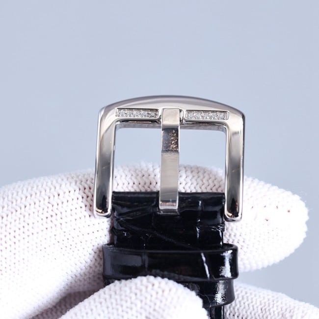 top-tier real diamond Anglia time series cowhide watch clasp picture