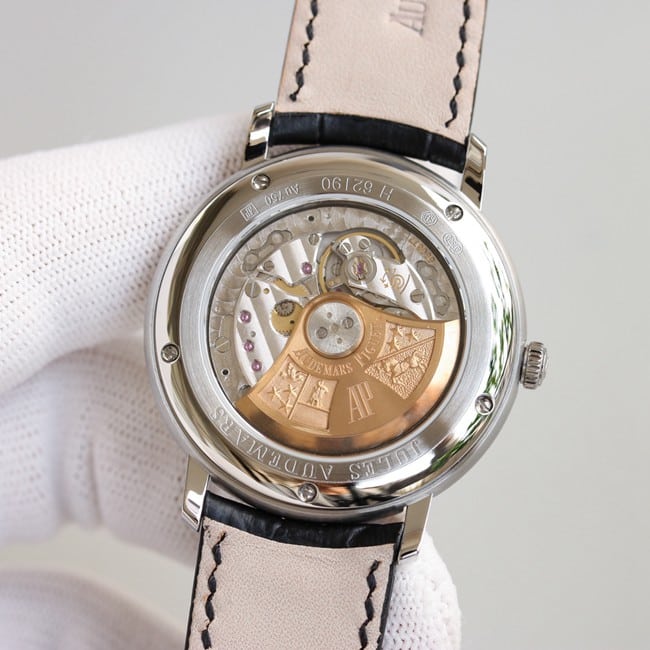 top-tier replicaAudemars PiguetJULES AUDEMARS series three-hand silver steel case movement picture