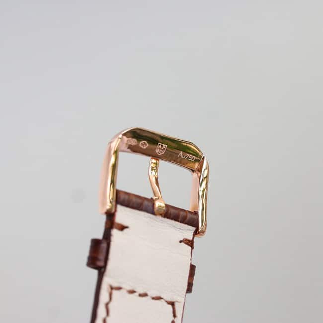 top-tier replicaAudemars PiguetJULES AUDEMARS series three-pin rose gold color steel case watch clasp picture