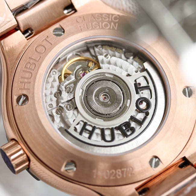 top-tier replicaHublotBig Bang Sang Bleu series V3 upgraded version steel bracelet tattoo watch movement picture