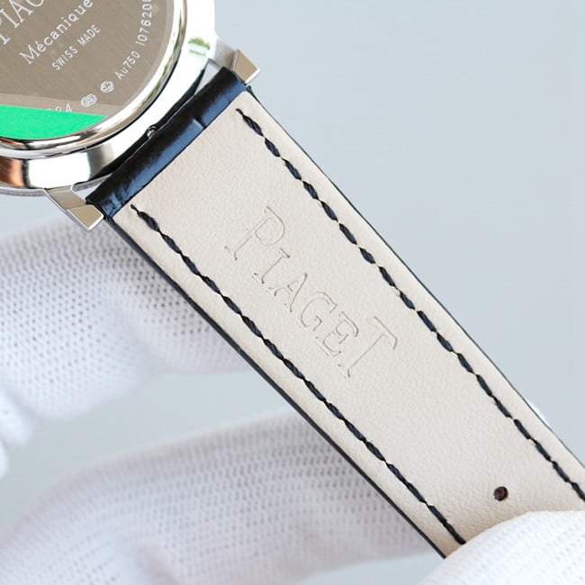 TW factory top-tier Piaget 2022 Year of the Tiger special edition silver steel case watch leather strap picture