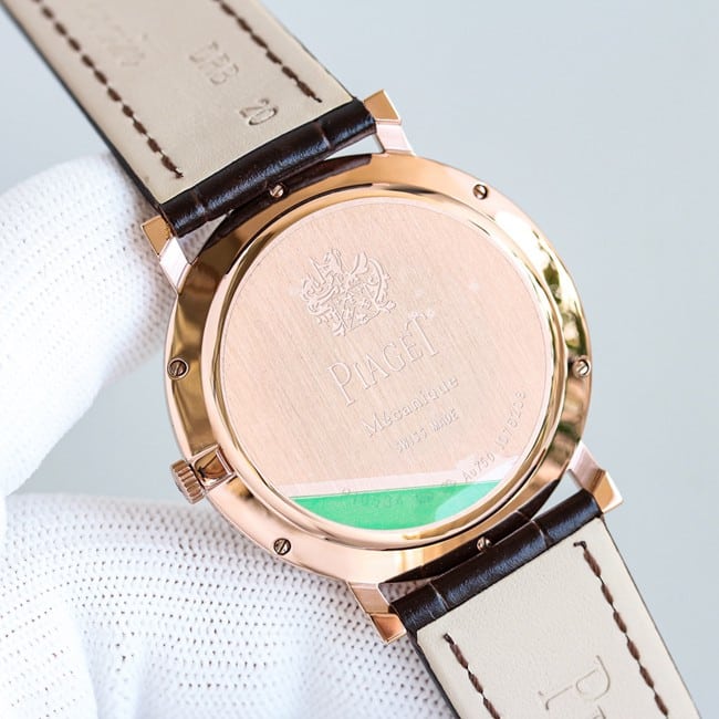 TW Factory Top Piaget 2022 Year of the Tiger Special Edition Rose Gold Steel Case Watch Movement Diagrams