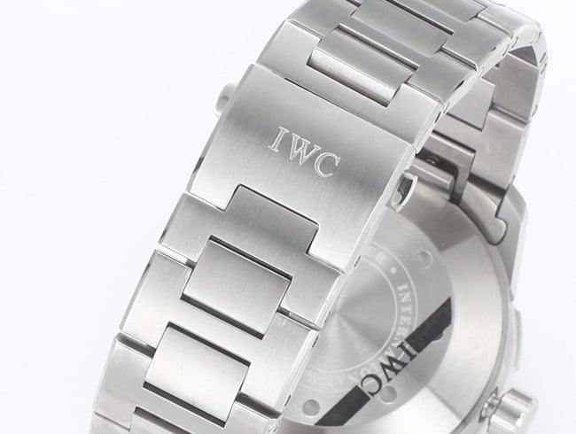top-tier replicaIWC ocean series white minute hand steel bracelet watch clasp picture