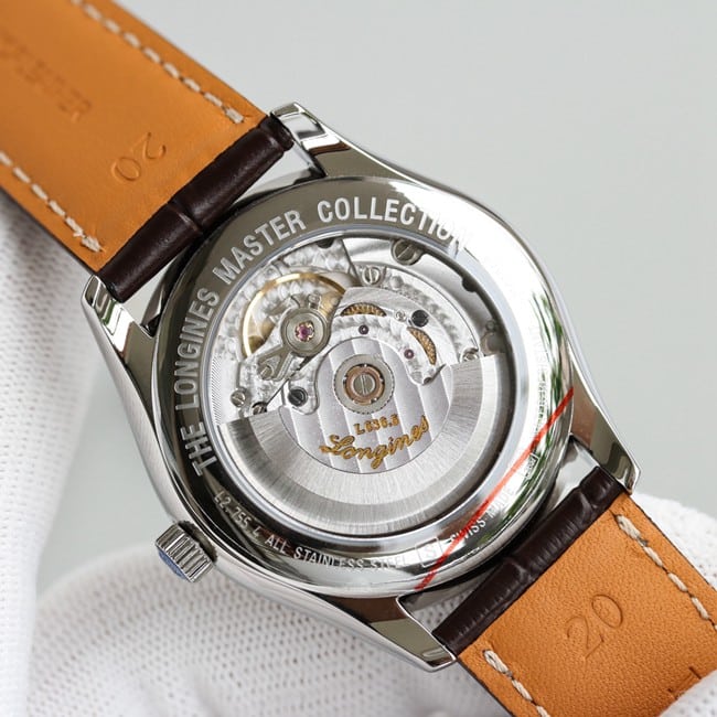 KL factory top-tier watch Longines famous craftsman double date displayl2.775white dial watch movement picture