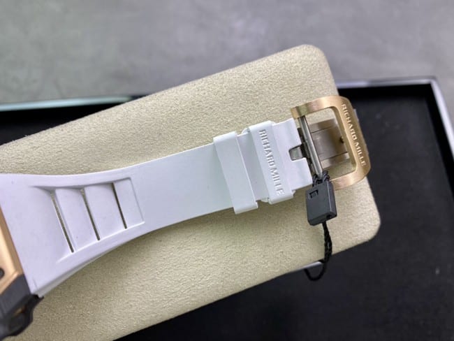 top-tier watch Richard Mille aerodynamic tourbillon watch clasp picture