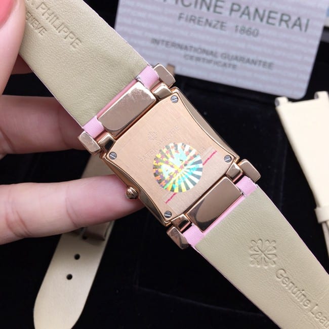 AW factory real diamond replicaPatek Philippewhite dial with ladies' watchmovement picture