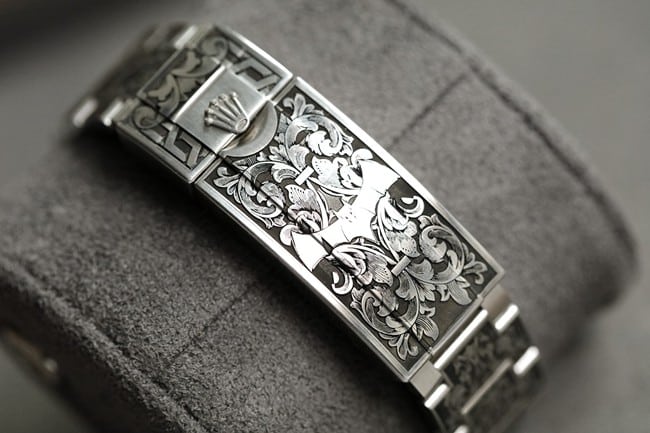 top-tier table Rolex classic Starbucks Submariner carved special edition clasp picture