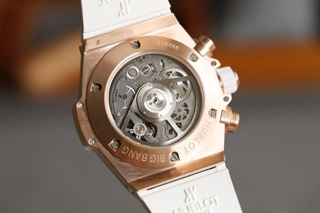 top-tier watch HublotBIG BANG series 411.NM.1170.RXrose gold color shell jewelry watch movement picture