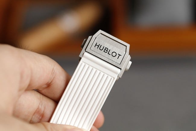 top-tier watch HublotBIG BANG series 411.NM.1170.RX silver shell jewelry watch clasp picture