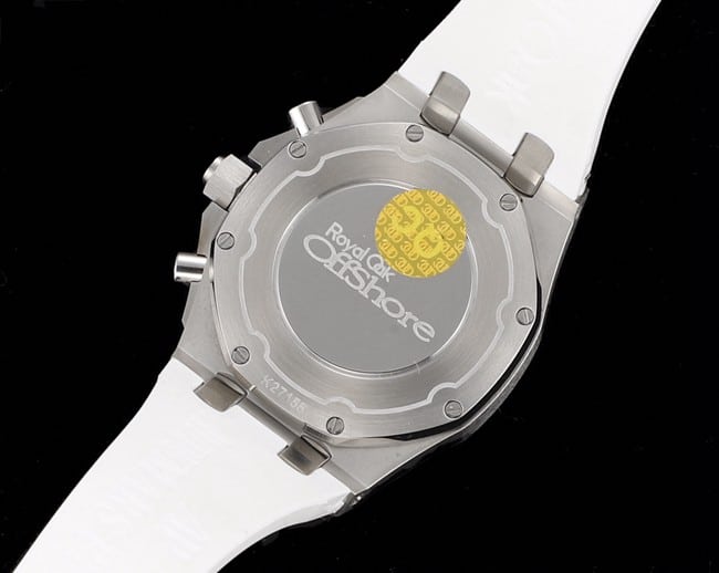 top-tierAudemars Piguetreplica watchAudemars Piguet Royal Oak silver shell women's multifunctional chronograph mechanical watch movement picture