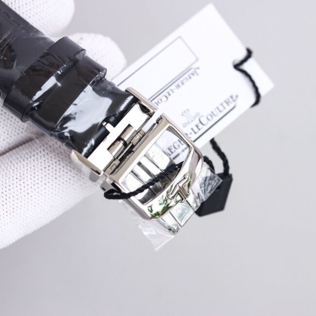 TW factory top-tier watch Jaeger-LeCoultre master moon phasewhite dial perpetual calendar automatic movement men's watch clasp picture