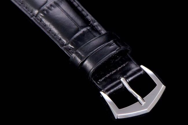 GR Top collectible watches Patek Philippe 5205G-013 Complications Series Top Version White Steel Black Bottom Men's Watch Buckle Figure