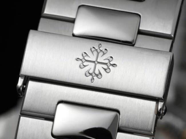 top-tier watch Patek Philippe limited edition Nautilus5711 Tiffany white steel blue bottom Nautilus men's mechanical watch bracelet picture