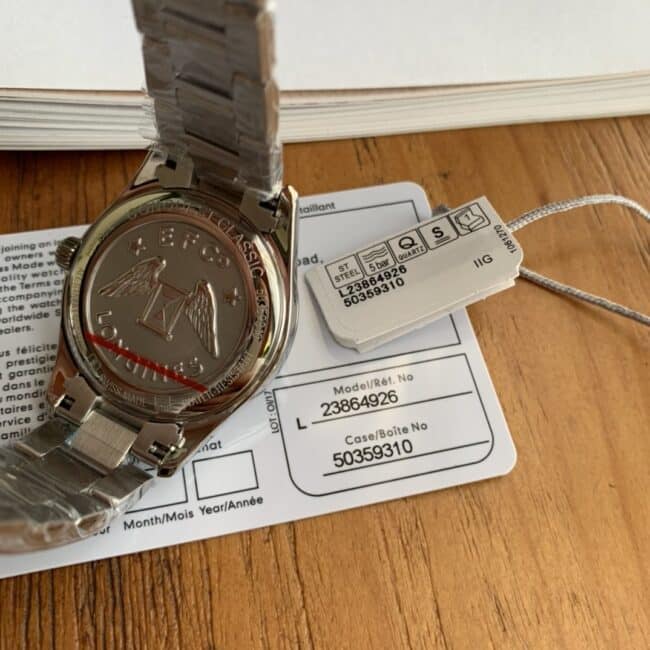 Longines Compaq series 8 mm ultra-thin design three-color ready-made ladies quartz watch movement picture