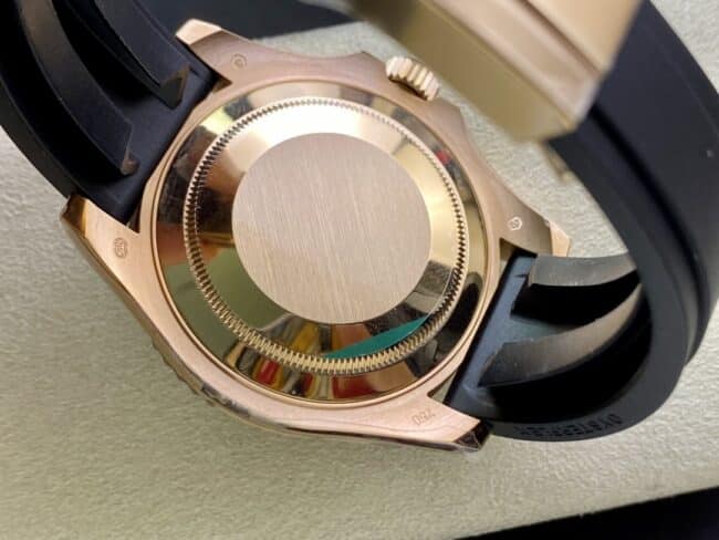 Top-tier watch Rolex European customized version of jelly bean circle yacht five-color diamond diving men's watch movement picture
