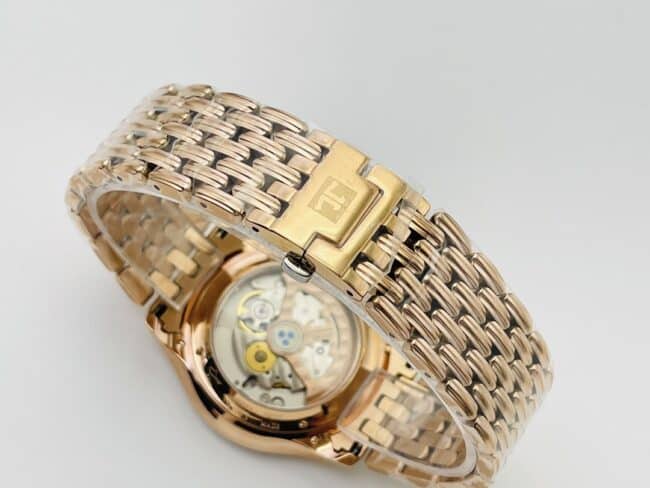 top-tier watch Jaeger-LeCoultre 18k gold men's watch ultra-thin master series clasp picture