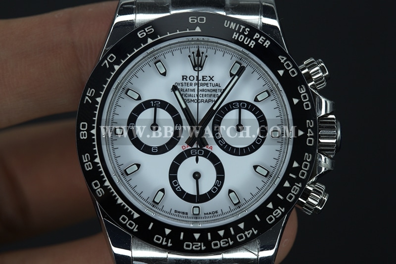 BT factory Rolex Daytona4130 top-tier watch real shot front view