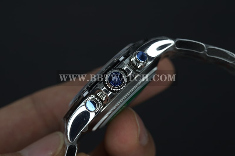 Actual side view of BT factory Rolex Daytona4130 top-tier watch