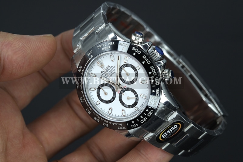BT factory Rolex Daytona4130 top-tier watch real shot front view