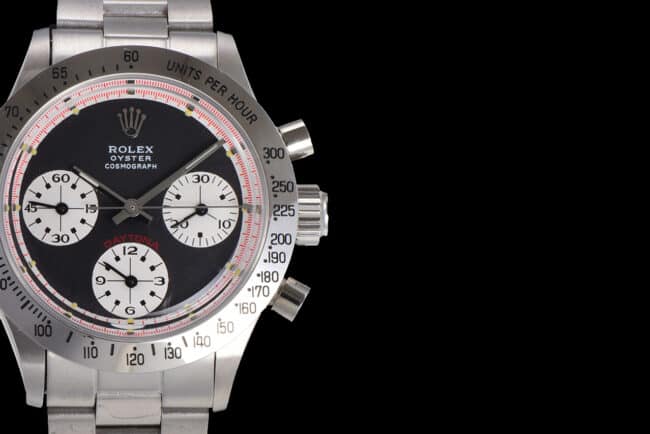 top-tier watch Rolex manual chronographmovement retro series black dial men's watch detail shots