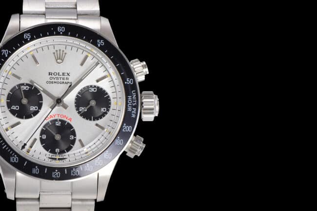 top-tier watch Rolex manual chronographmovementwhite dial men's retro series watch detail shots