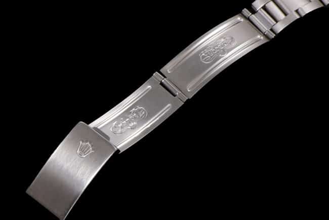 top-tier watch Rolex white dial men's retro series manual chronograph movement watch clasp picture