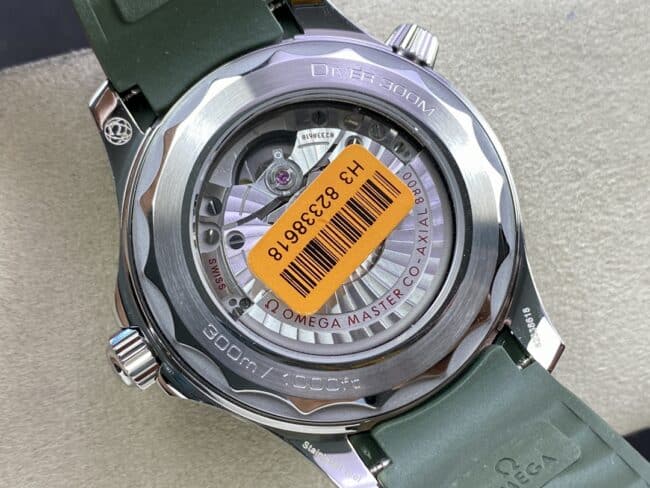 Omega 2022 latest Seamaster 300 double T black and green dial men's mechanical watch movement diagram