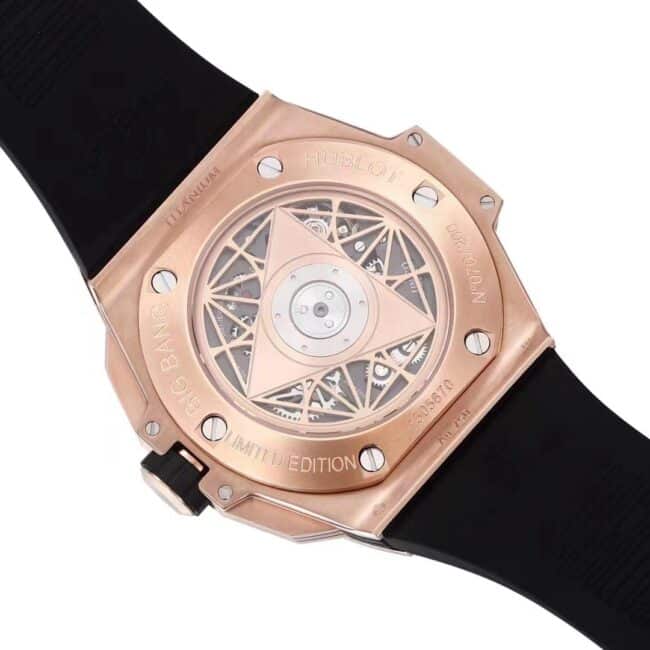 top-tiersuper cloneBBF white steel extreme HUBLOTHublot watch new II tattoo second generation watch movement picture