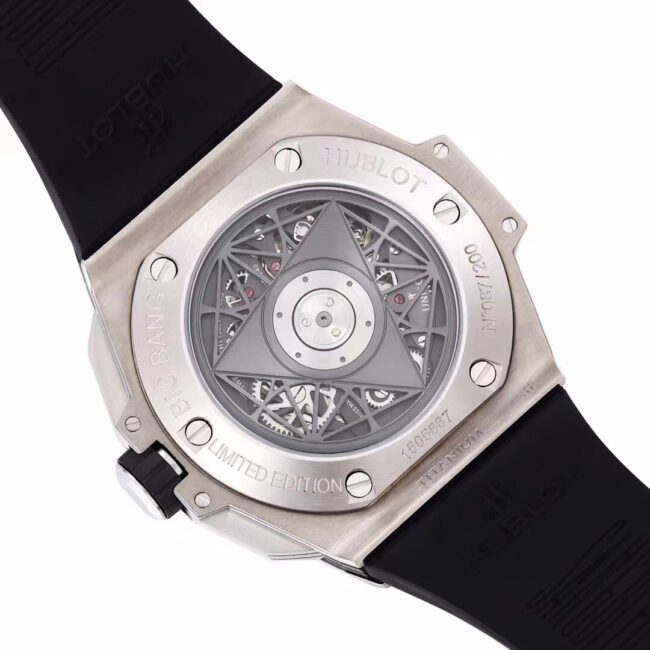 top-tier replicaBBFHUBLOTHublot watch new II tattoo second generation watch blue dialmovement picture