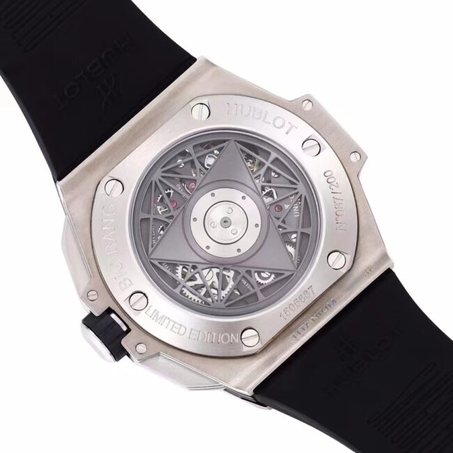 Big factory high-quality replicaBBF extreme replicaHublot watch black dial Hublot's most popular new tattoo second generation watch movement picture