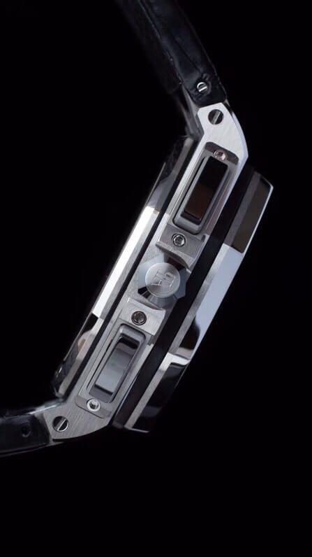 top-tier replicaAPF gray plate Audemars PiguetRoyal Oak offshore 26400 watch top-end watch side view