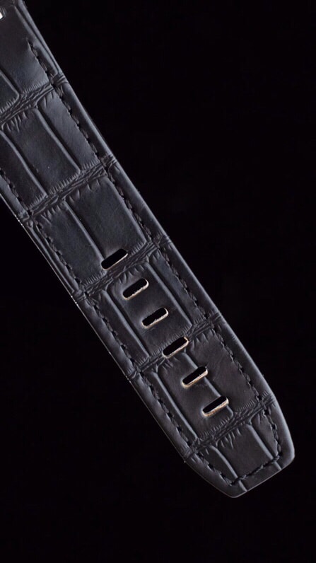 top-tier replicaAPF gray plate Audemars PiguetRoyal Oak offshore 26400 watch top-notch leather strap picture