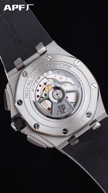top-tier replicaAPFAudemars PiguetRoyal Oak offshore white dial26400 watch breaks OEM blockade technology movement chart