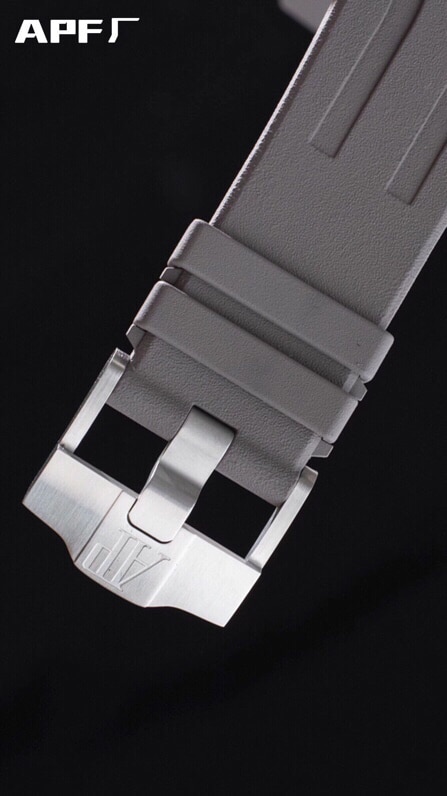 top-tier replicaAPF gray plate Audemars PiguetRoyal Oak offshore 26400 breaks the OEM blockade technical watch clasp picture