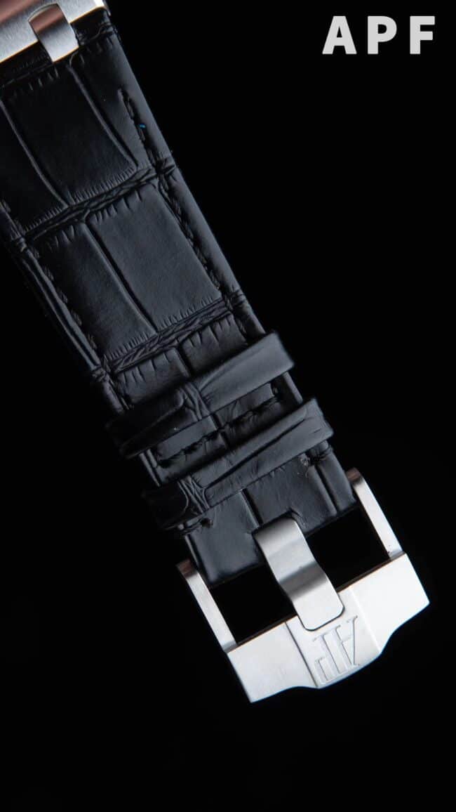 Big factory high-quality APFAudemars PiguetRoyal Oakblack dial offshore 26400 watch capped clasp picture