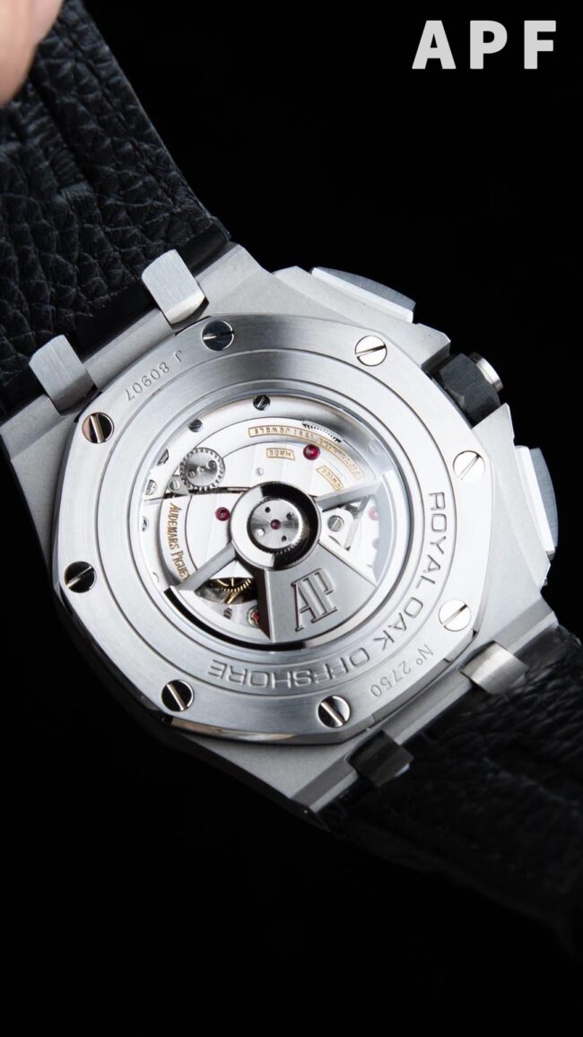 top-tier replicaAPFAudemars PiguetRoyal Oak offshore 26400 watch top-tier white steel movement picture